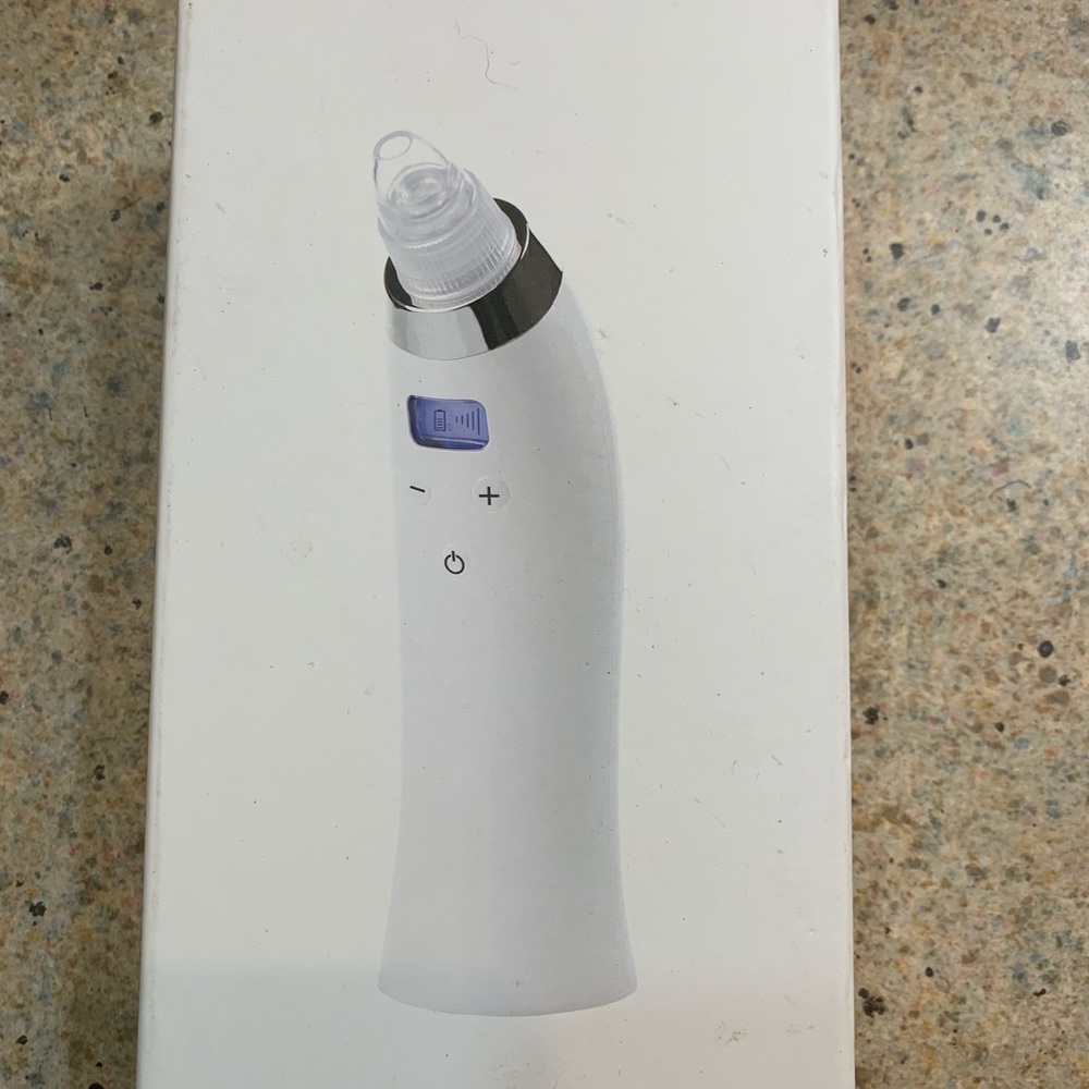 Blackhead remover vacuum!